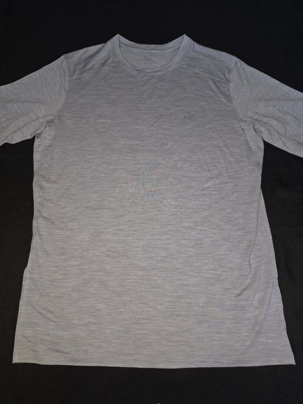 Arcteryx Ionia Merino Wool SS Men's Gray Short Sleeve T-Shirt Size Large